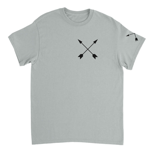 Crossed Arrows - Heavyweight cotton t-shirt