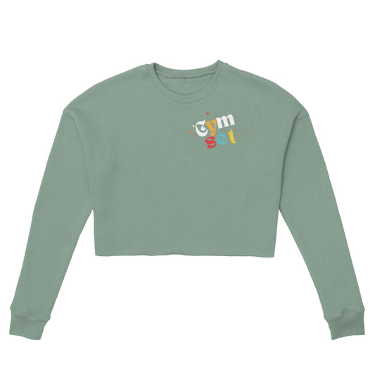 gray shirt with the word cymset