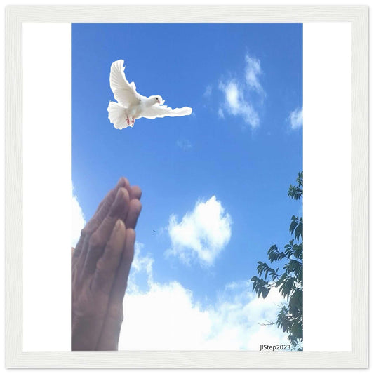 Pray - Premium Matte Paper Wooden Framed Poster